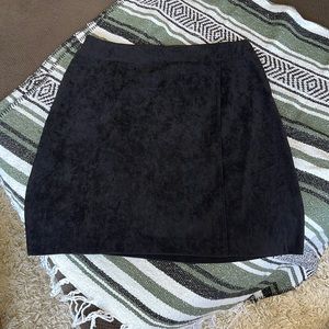 Black Velvet Skirt